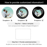 Colar de projeção de foto personalizado